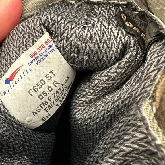 Belleville F650 ST Women's US Air Force Waterproof Steel Toe Boot - Picture 10 of 10